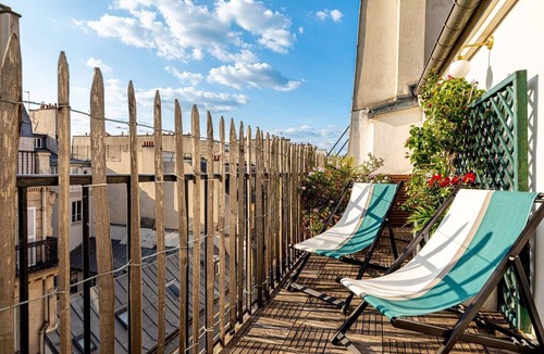 Gaillon Apartment | GuestReady - Ocean blue with Sacré-Cœur views