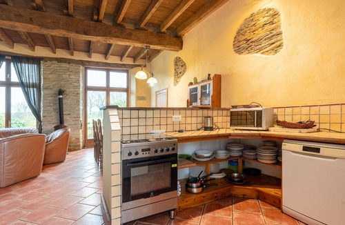 La Chapelle-Caro House | Holiday Home 'Le Crévy - Pavilion - 12 Pers' with Private Terrace, Private Garden and Wi-Fi