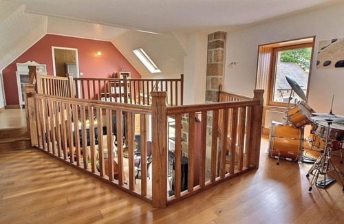 Plougonven House | Homerez - Spacious House in Plougonven with Hot Tubs and Garden