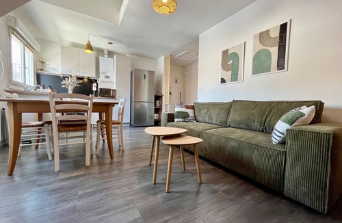 Saint-Pierre-Quiberon Apartment | Horizon-5p-Wifi- St Pierre Quiberon center-Sea view