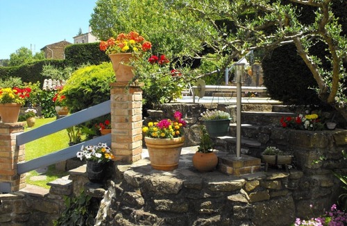Chamborigaud House | House in small village Cevennes with pool and garden.