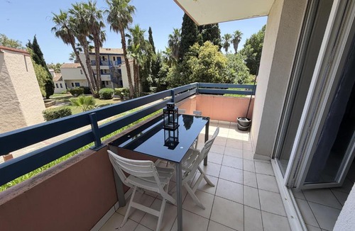 Les Hauts de Canet Apartment | Jolie T2 dans résidence de vacances - Emeraude 35