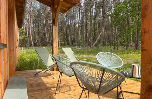 Saint-Paul-en-Born Villa | Jorgette Cabane en lisière de forêt