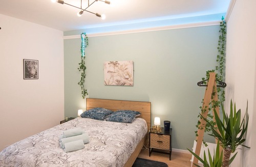 Plaine Centre Ville Apartment | ⭐️JUNGLE ROOM⭐️évadez vous❤️cosy luxe❤️gare/autoroute⭐️