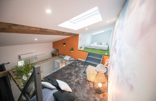 Plaine Centre Ville Apartment | ⭐️JUNGLE ROOM⭐️évadez vous❤️cosy luxe❤️gare/autoroute⭐️