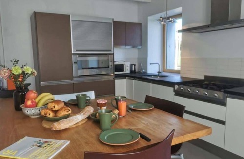 Guimaec House | Ker Tornaod sea view fireplace and large garden 8p