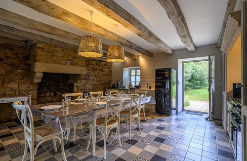 Pluvigner House | KERJOSEPH charming longère near Auray, Carnac and Erdeven, heated swimming pool