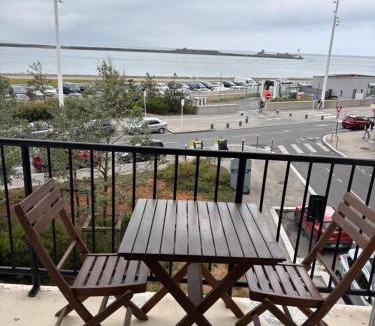 Downtown Le Havre Apartment | L Escale Malraux 2 chambres VUE MER avec balcon