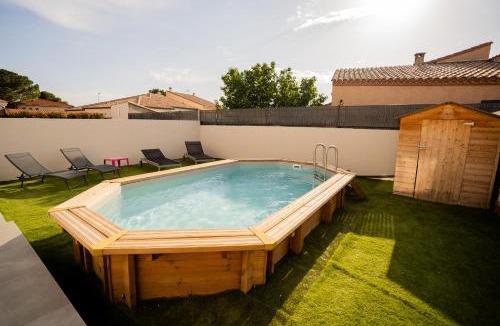 Salses-le-Chateau Villa | La Blanche de Salses 15 min Beach Pool AK