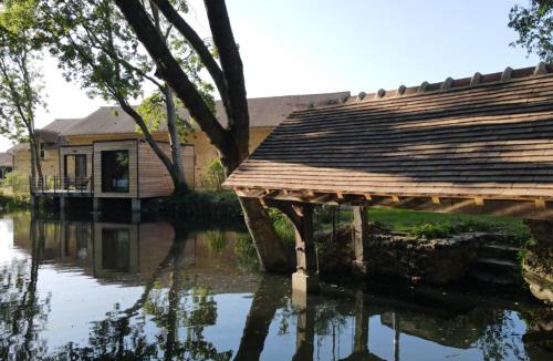 Aubepierre-Ozouer-le-Repos House | La cabane du pêcheur - Lodges de Bonfruit