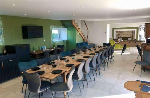 Le Beny Bocage House | La Clef Decamp Maison des Bruyères 25pers jacuzzi, billard baby