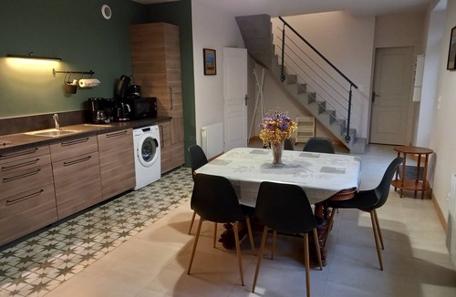 Barfleur House | La Forge, house for 6 in the heart of Barfleur, with private parking lot