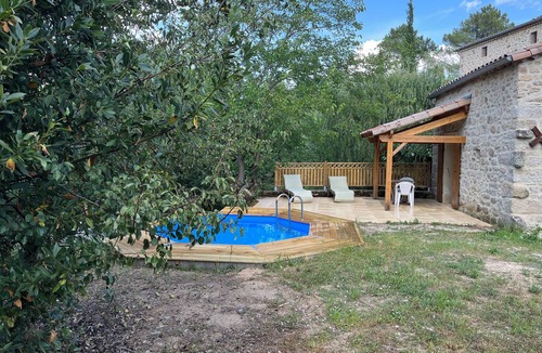 Lablachere House | La Maison des Charrettes - Characterful gîte with private pool for 2/4 people