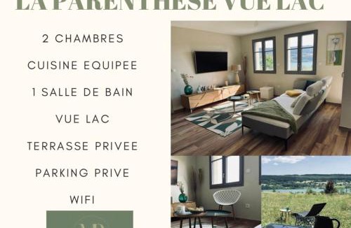 Les Grangettes Apartment | La Parenthèse vue lac
