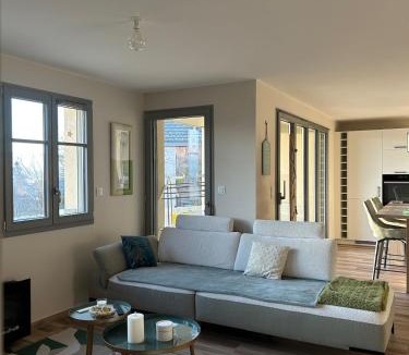 Les Grangettes Apartment | La Parenthèse vue lac