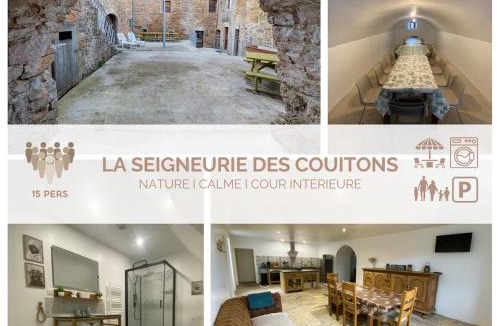 Lavernhe House | La Seigneurie des Couitons I Gîte de groupe & nature