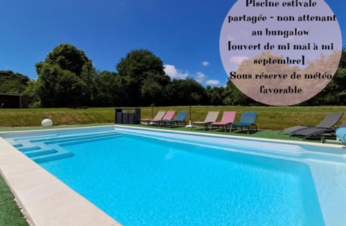 Eguzon-Chantome House | La source - Bungalow avec terrasse à Eguzon