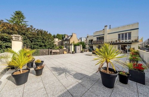 Rive Droite Apartment | La Terrasse de la Rade - Terrasse avec vue mer