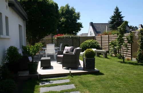 Larmor-Plage House | Large, bright 3-star house in a family seaside resort
