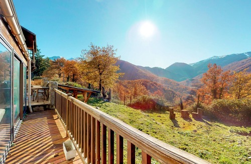Ax-les-Thermes Ski Chalet | Large Chalet "Cœur des Pyrénées," Sleeps 25, with a spa and heated pool (30 degrees)