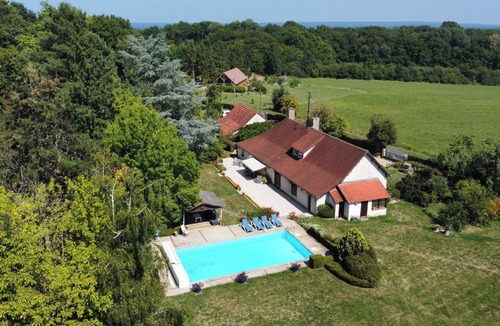 Saint-Laurent House | Large charming house with swimming pool, wooded grounds, on the edge of a national forest