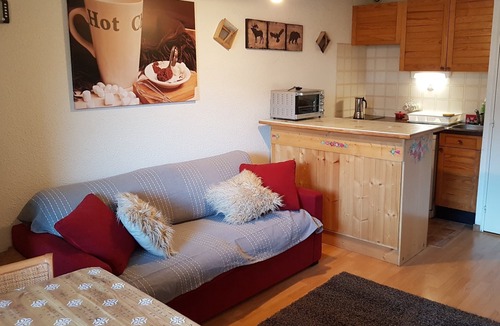 Vallouise Apartment | Large Studio Cabin with magnificent view of the Mountains