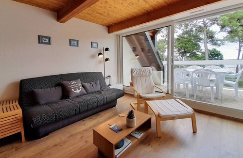 La Trinite-sur-Mer Apartment | LaTrinité/Mer-3-room apartment-47m²-Wifi-Port view