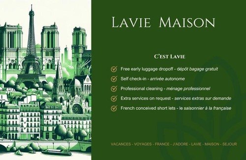 Epinettes Apartment | Lavie Maison - Élégant Studio près de Montmartre