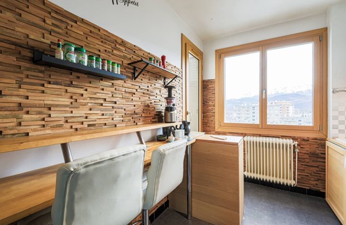 Quartier Exposition-Bajatiere Apartment | Le Berthelot - Terrasse avec Vue Montagne