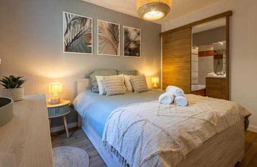 Saint-Paul-les-Dax Apartment | Le Cocon T2 cosy, piscine et parking privé
