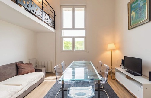 Paimpol Apartment | Le Duplex du Port: Parking, Paimpol Center
