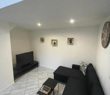 Paroy-sur-Tholon Apartment | Le Familiale climatisé & Wi-fi