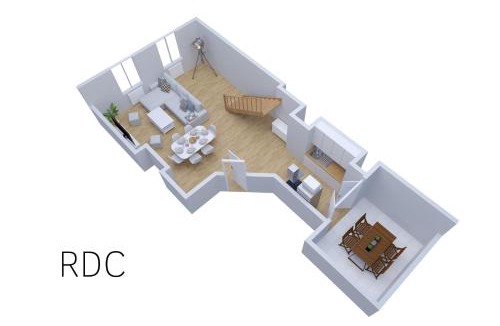 Thiers Apartment | Le Grand Pirou - Climatisé - Séjour confort