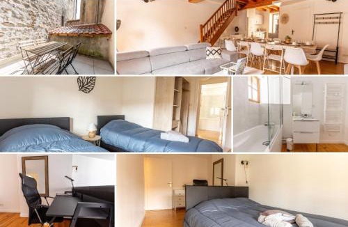 Thiers Apartment | Le Grand Pirou - Climatisé - Séjour confort