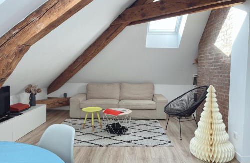 Quartier Hyper-Centre Apartment | Le nid des bergers - Championnet 3 rooms, garage, clim a-c