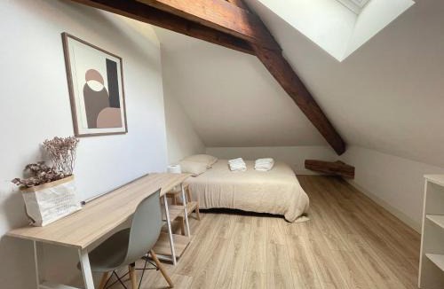 Quartier Hyper-Centre Apartment | Le nid des bergers - Championnet 3 rooms, garage, clim a-c