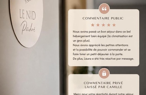 Saint-Eulien Apartment | Le Nid Poudré - Suite romantique baignoire îlot