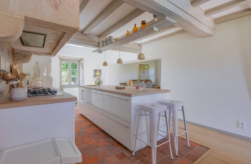 Saint-Ythaire House | Le Pressoir - Renovated House for 12 with Heated Pool
