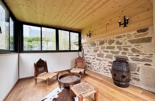 Kervignac Apartment | Le Refuge du Viking, Studio insolite, jardin privé