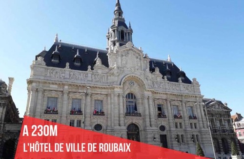 Roubaix House | Le Relais de la Poste 6ch 6 sdb, Fitness & Babyfoot, Centre