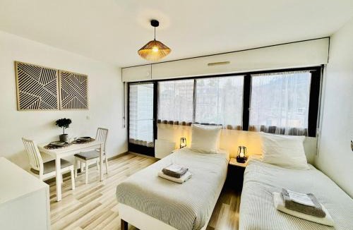 Aix-les-Bains City Center Apartment | Le Rev'Aix Balcon et Parking Prive