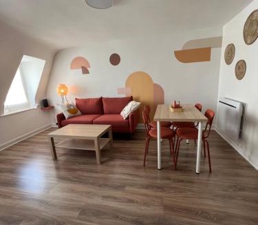 Cherbourg-en-Cotentin Apartment | Le Terracotta - joli duplex centre ville