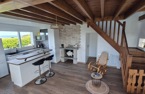 Vicq-sur-Mer House | Les pieds dans l'eau 7/8 people - Cosqueville (Vicq sur mer)