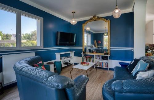 Benodet Villa | Letty Glaz, Plage à 300 m, Piscine 29 degrés, Calme - Stay in Brittany