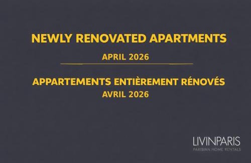 Saint-Vincent-de-Paul Apartment | LivinParis - Luxury 3 & AC 4 Bedrooms Montmartre I