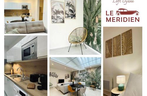 Charbonnieres-les-Bains Apartment | Loft DYANE - Le Méridien #Parking #Lave-linge #Clim #Netflix