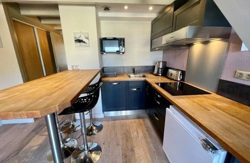 Saint-Pierre-Quiberon Apartment | Loft studio with sea view balcony, pet-friendly, parking, Saint-Pierre-Quiberon