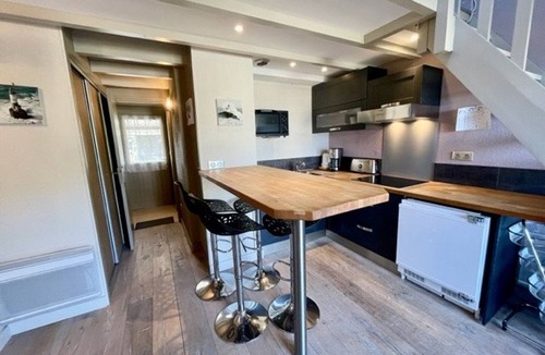 Saint-Pierre-Quiberon Apartment | Loft studio with sea view balcony, pet-friendly, parking, Saint-Pierre-Quiberon