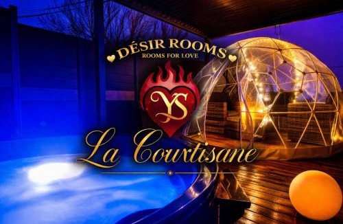 Niederbronn-les-Bains Apartment | Love room avec Spa privatif "la Courtisane" - Sofa Tantra, terasse, bains de soleil - dôme transparent - Naturellement frais -DESIR ROOMS NIEDERBRONN LES BAINS