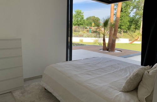 Belin-Beliet Villa | LUXURIOUS ARCHITECT VILLA with OVERFLOW SWIMMING POOL and FOREST VIEW